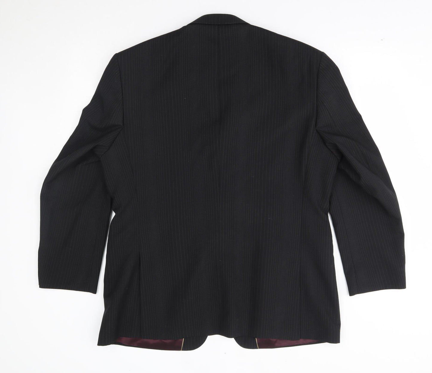 Burton Mens Black Striped  Jacket Blazer