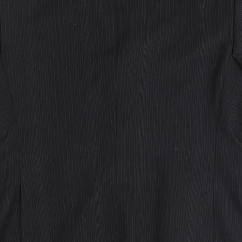 Burton Mens Black Striped  Jacket Blazer