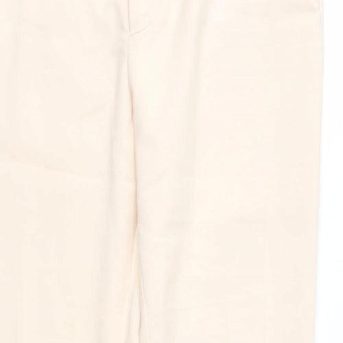Zara Womens Beige   Trousers  Size L L25 in -