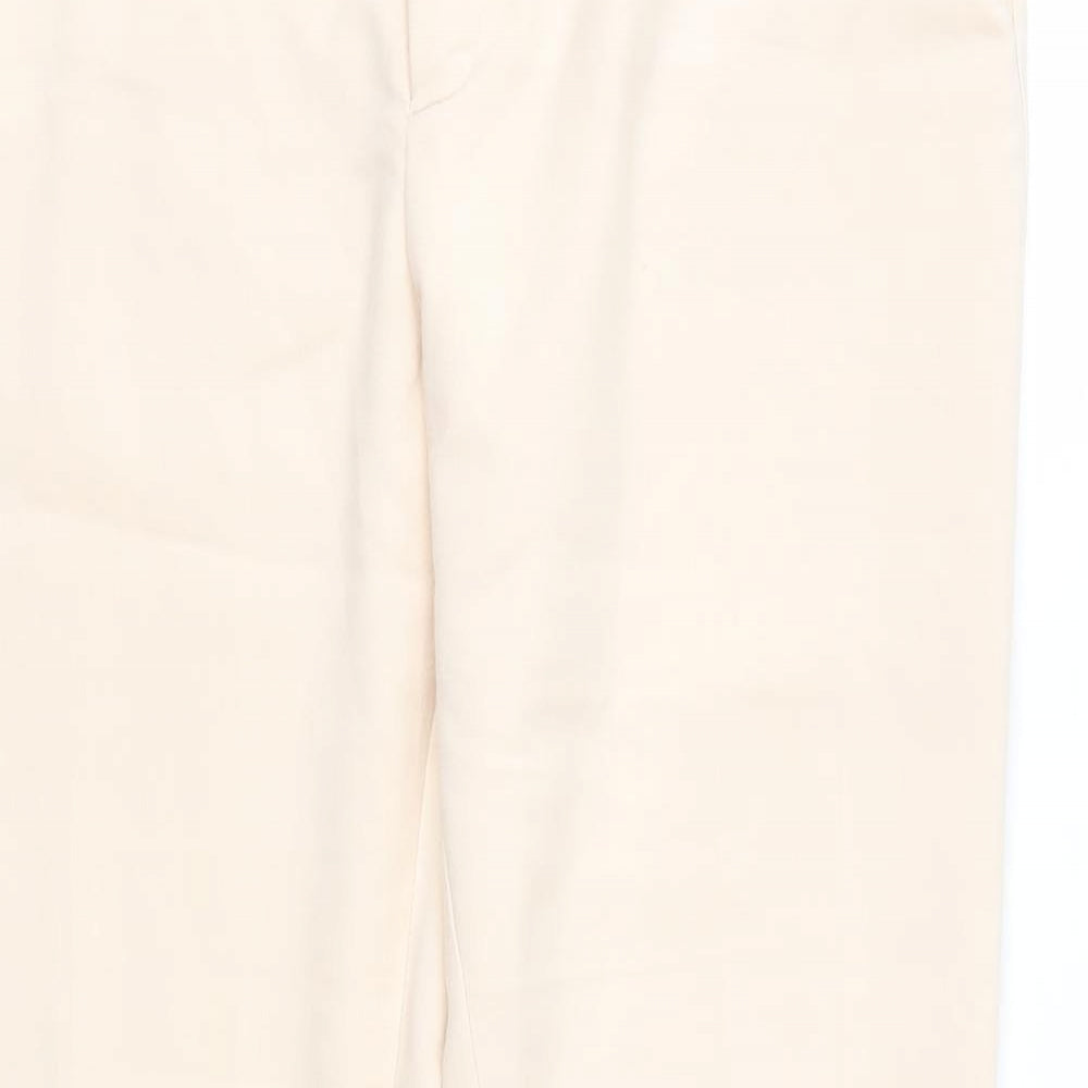 Zara Womens Beige   Trousers  Size L L25 in -