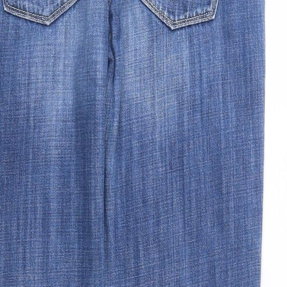 NEXT Womens Blue   Tapered Jeans Size 14 L30 in