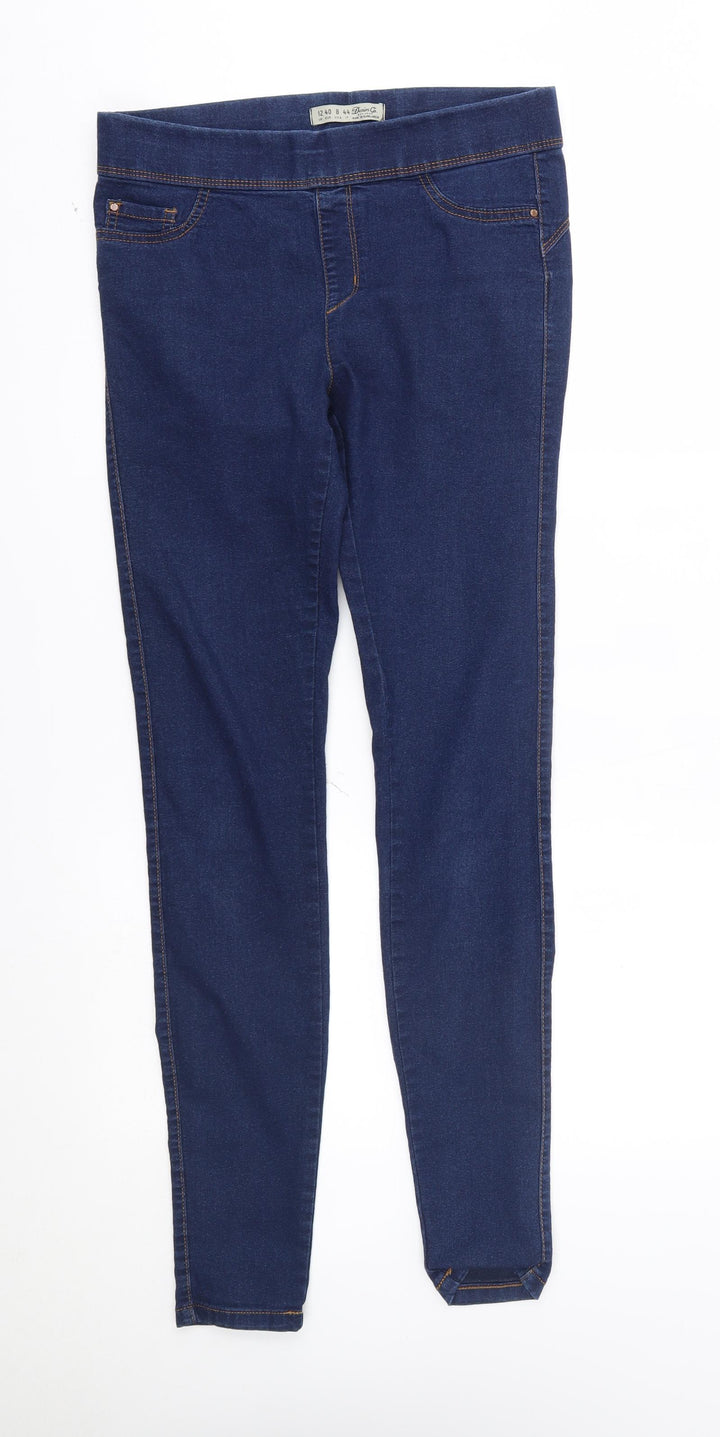 Primark Womens Blue Jegging Jeans Size 12 L30 in -