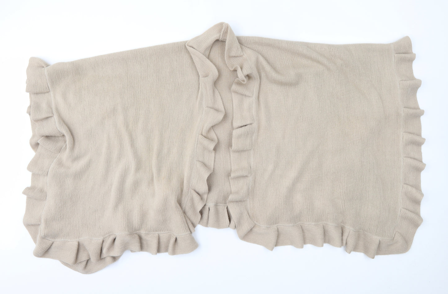 Preworn Womens Beige   Cape Jumper One Size