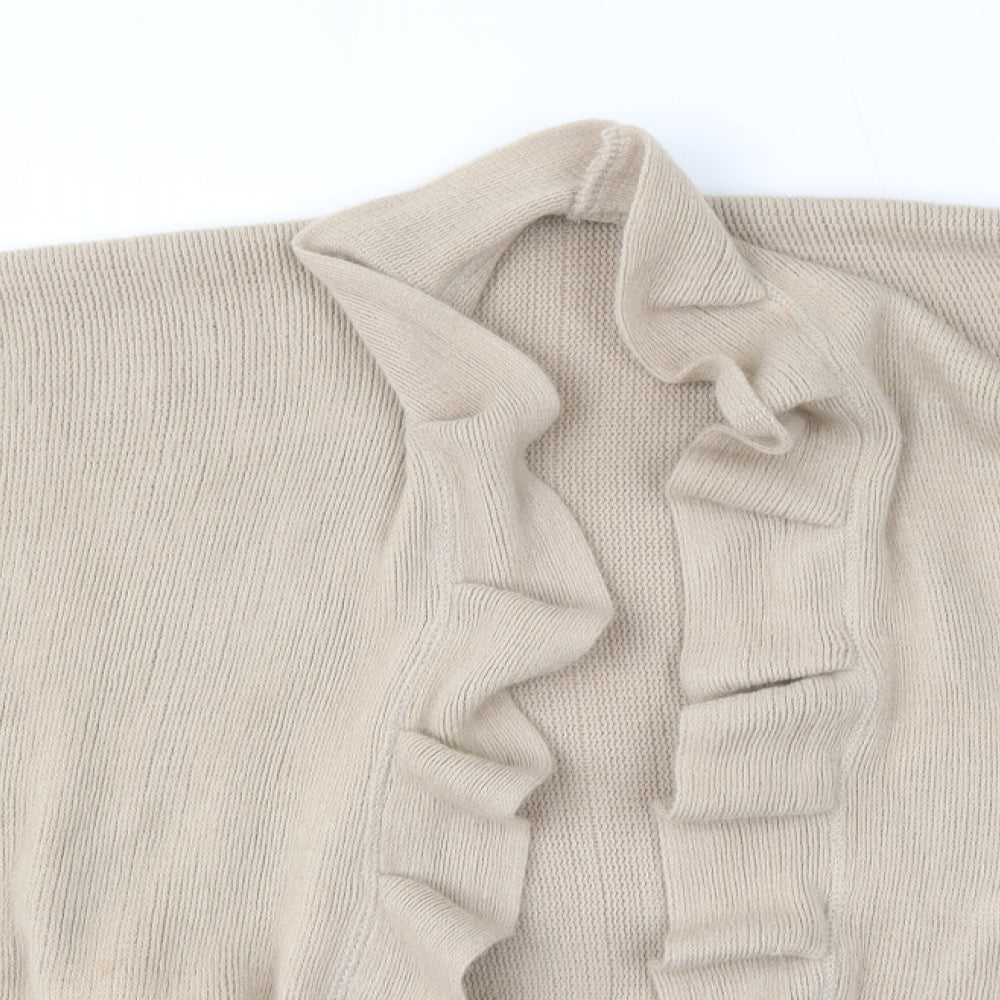 Preworn Womens Beige   Cape Jumper One Size