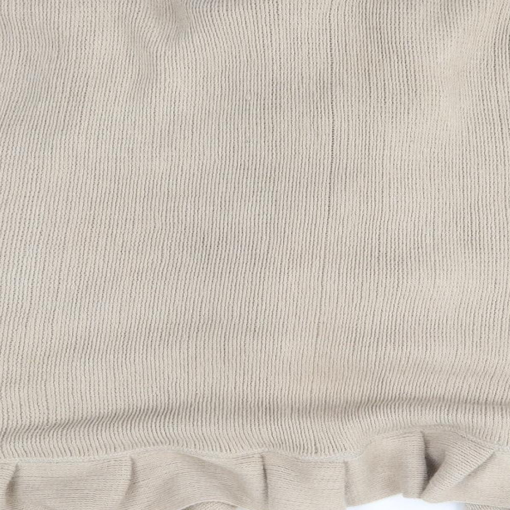 Preworn Womens Beige   Cape Jumper One Size