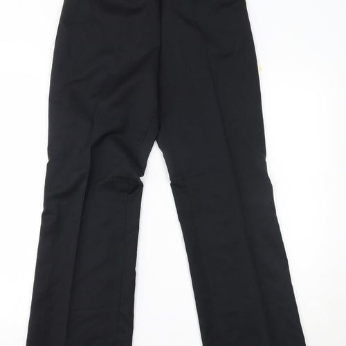 business solutions Womens Black    Suit Trousers Size 10 L28 in