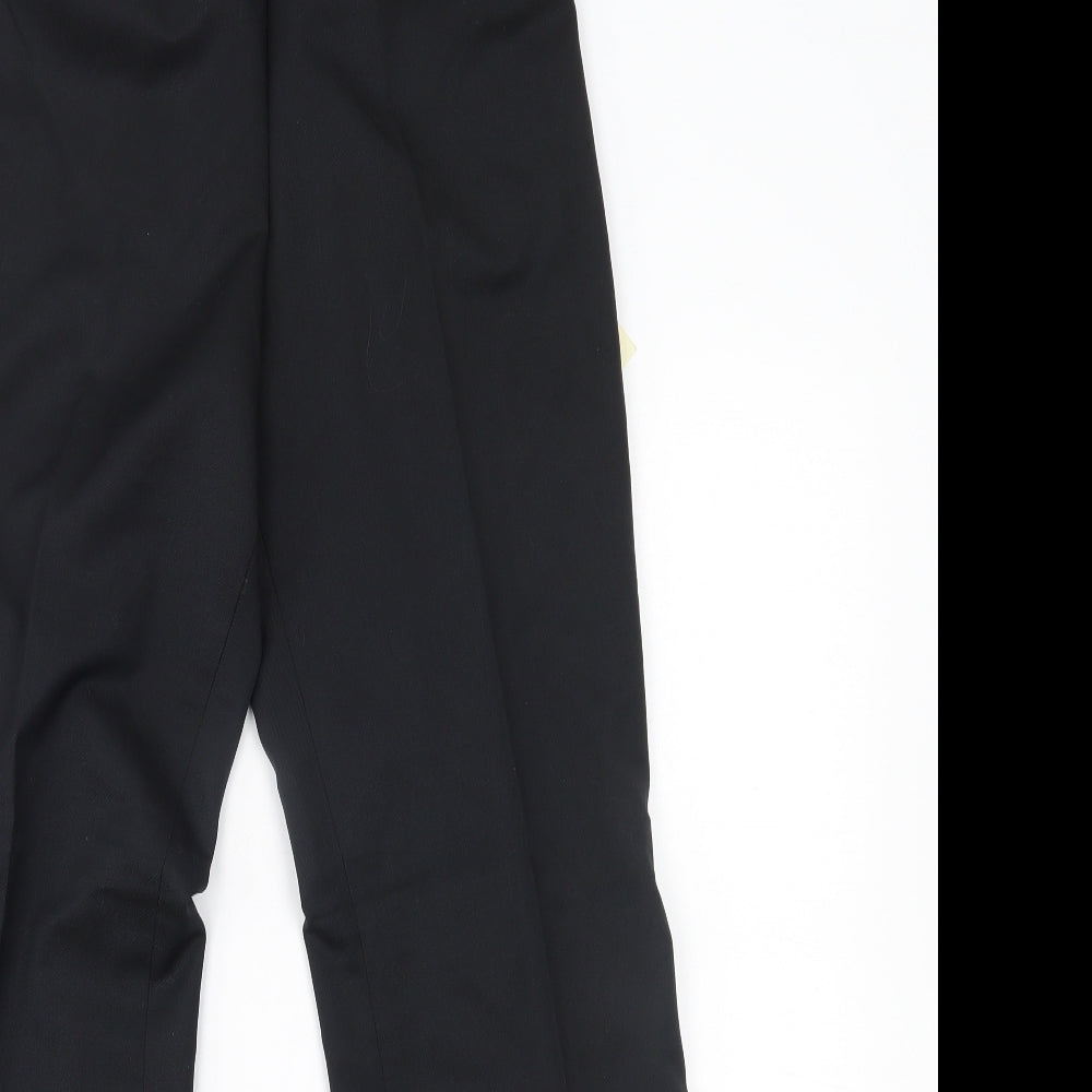 business solutions Womens Black    Suit Trousers Size 10 L28 in