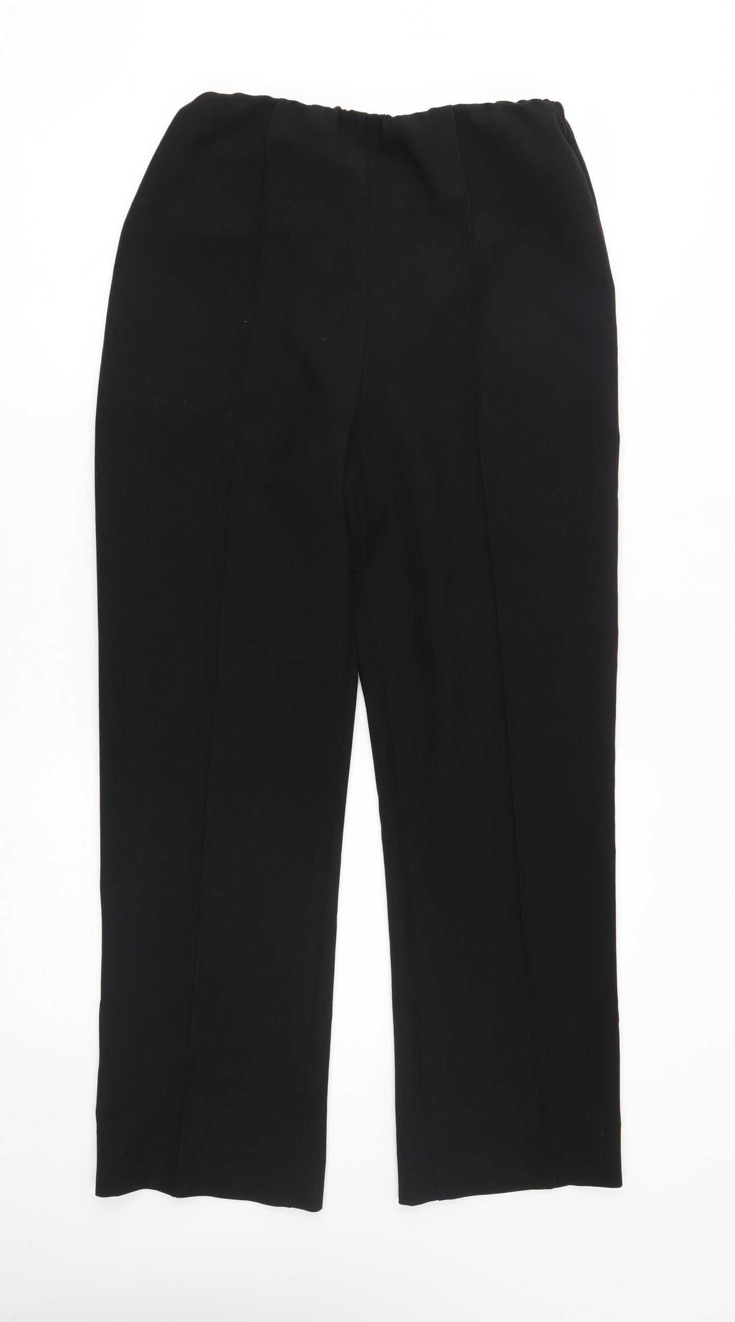 arista Womens Black   Trousers  Size 10 L27 in