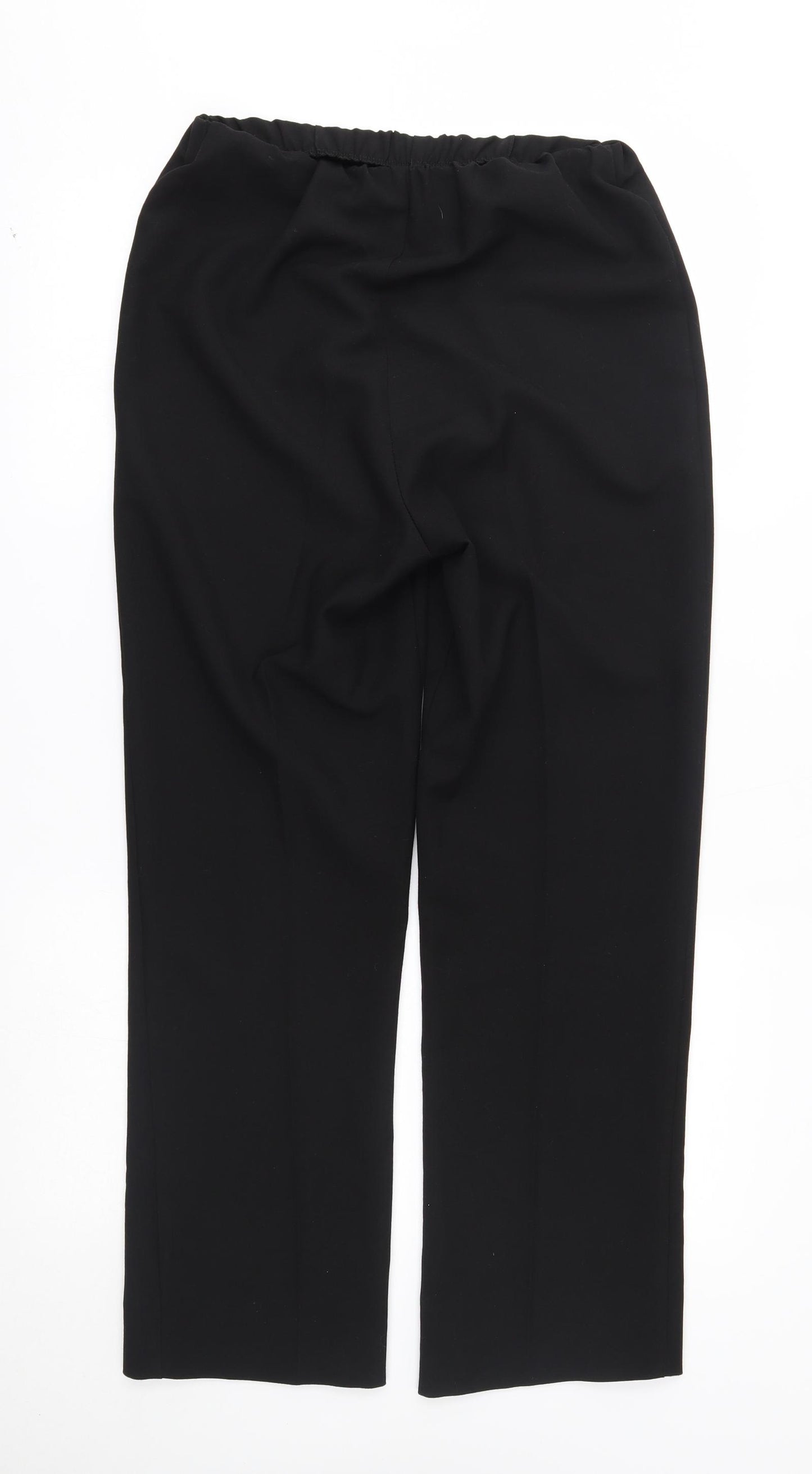 arista Womens Black   Trousers  Size 10 L27 in