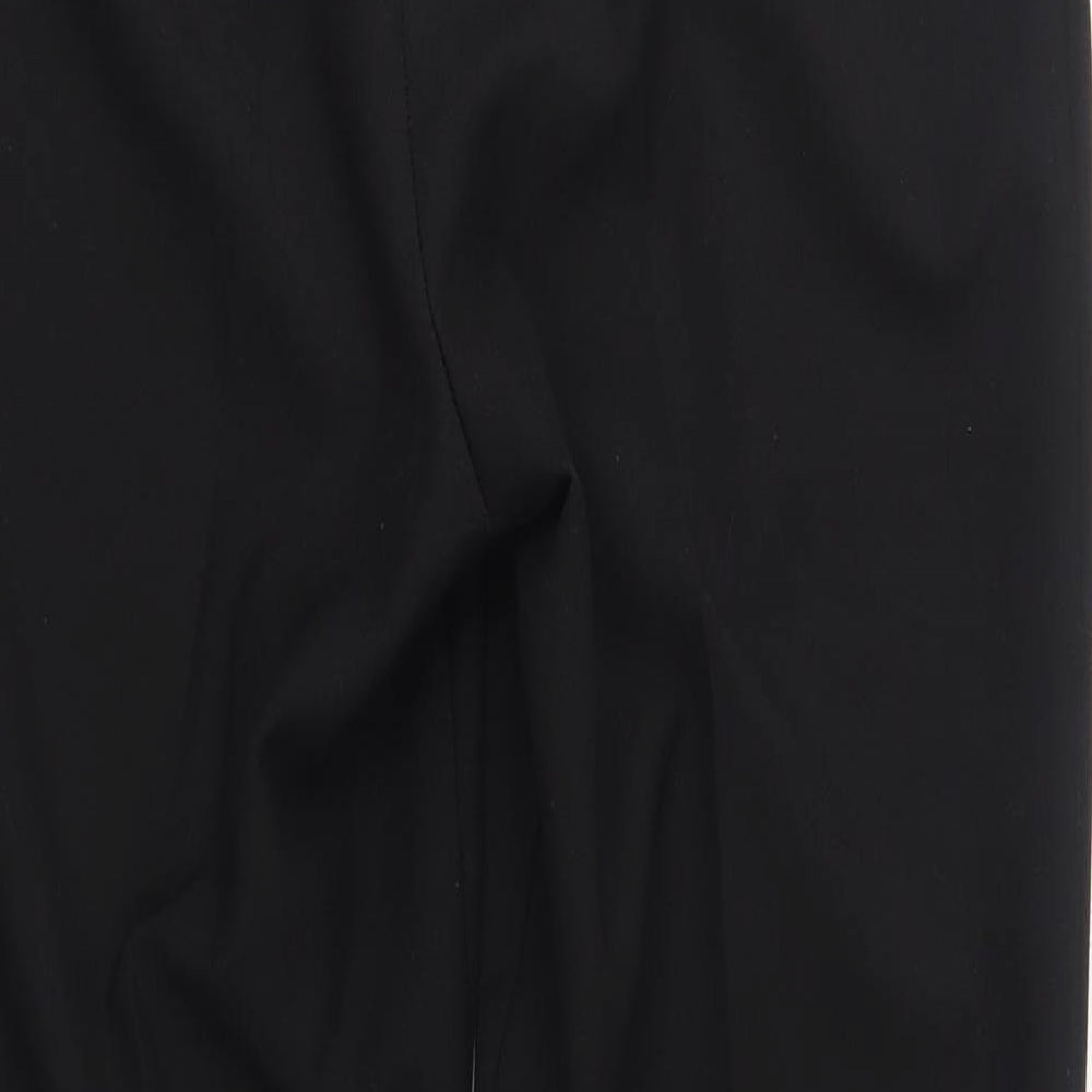 arista Womens Black   Trousers  Size 10 L27 in