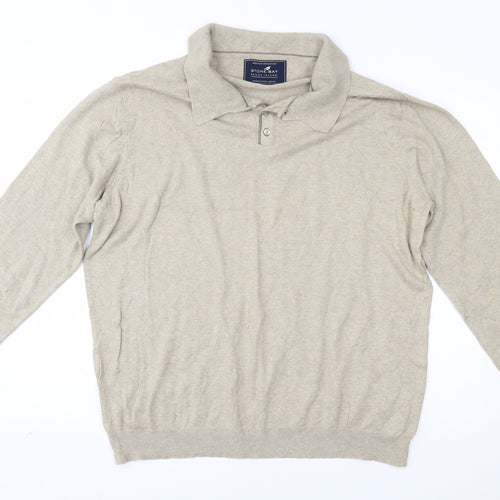 Stonebay Womens Beige   Pullover Jumper Size 2XL
