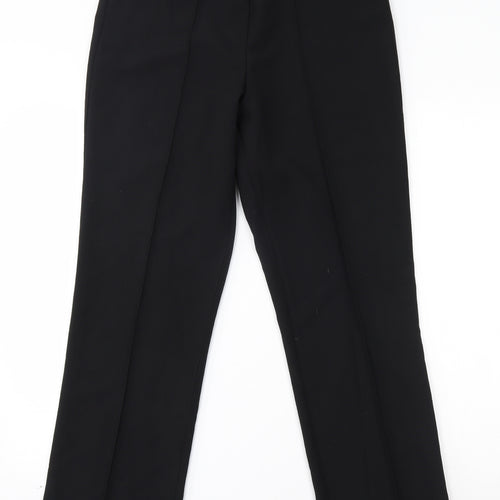 Mia Moda Womens Black   Trousers  Size 10 L28 in