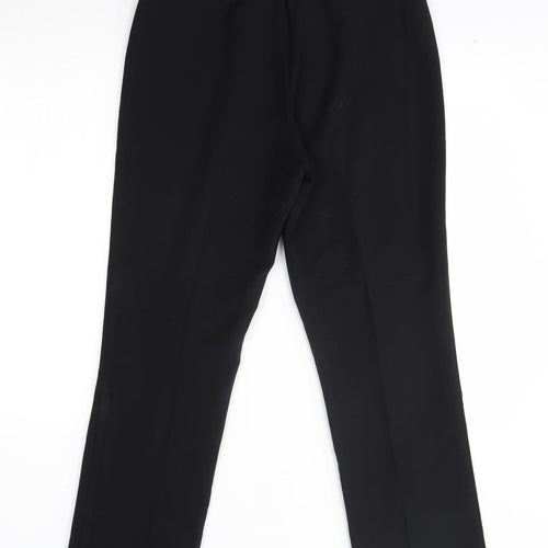 Mia Moda Womens Black   Trousers  Size 10 L28 in
