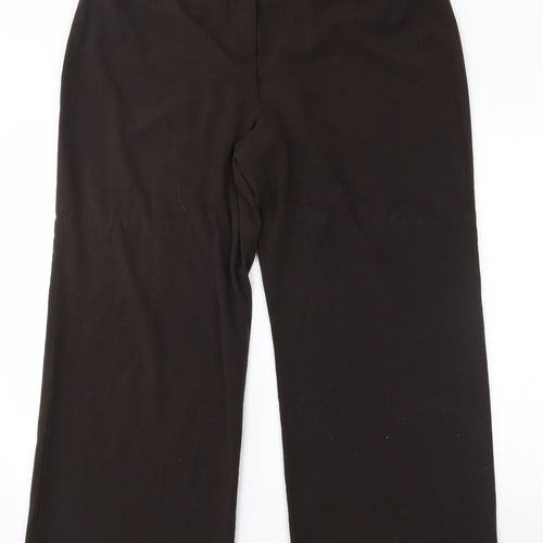 Debenhams Womens Brown   Trousers  Size 20 L29 in