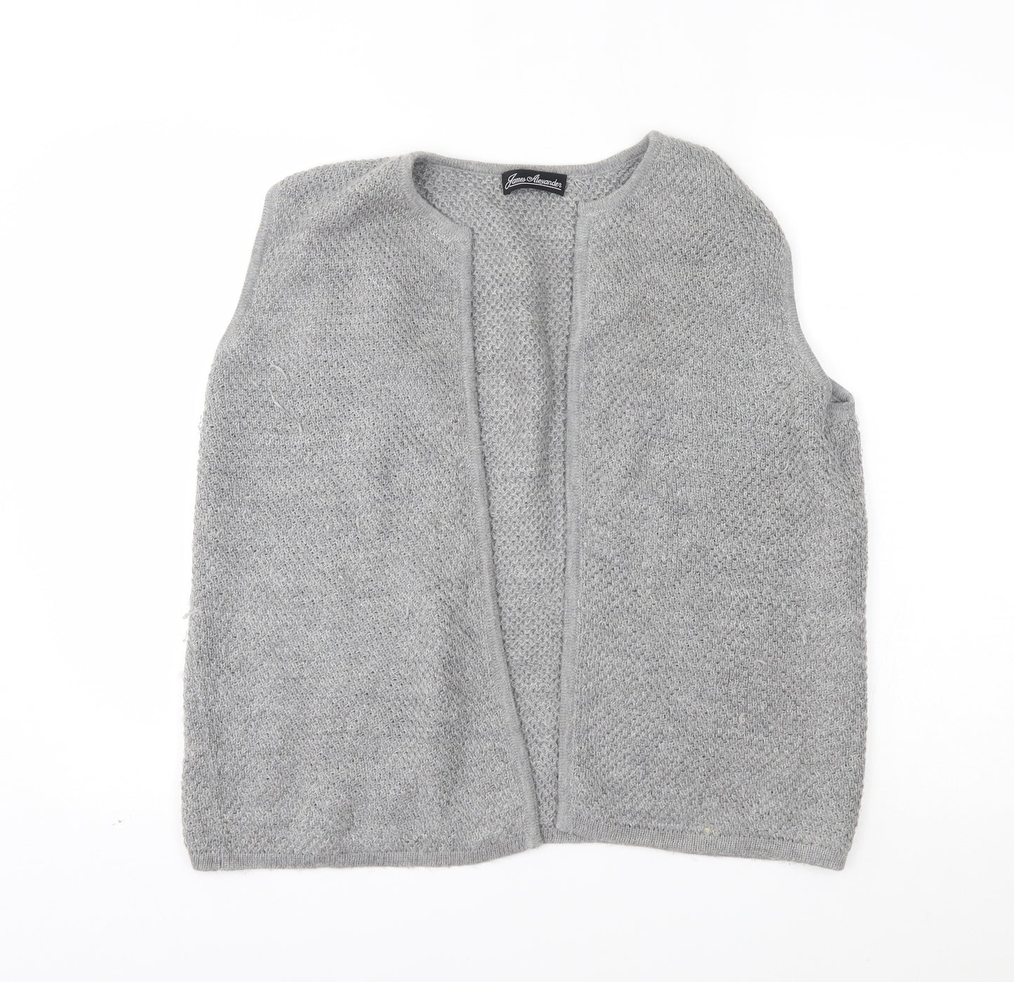James Alexander Womens Grey   Cardigan Jumper Size L