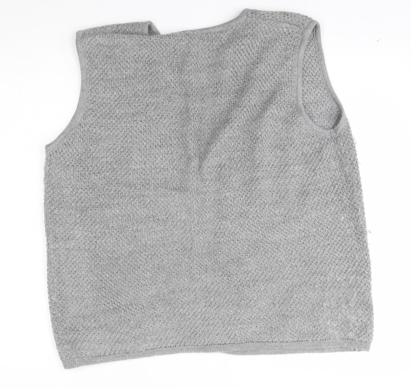 James Alexander Womens Grey   Cardigan Jumper Size L