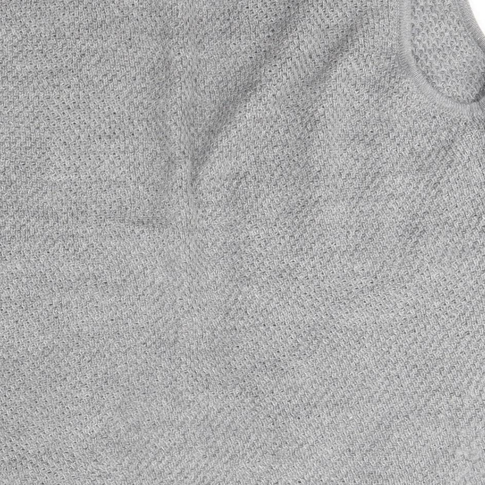 James Alexander Womens Grey   Cardigan Jumper Size L