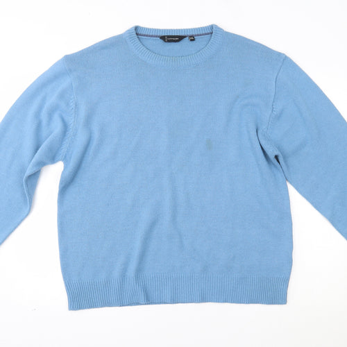 Cutting Edge Mens Blue   Pullover Jumper Size 2XL