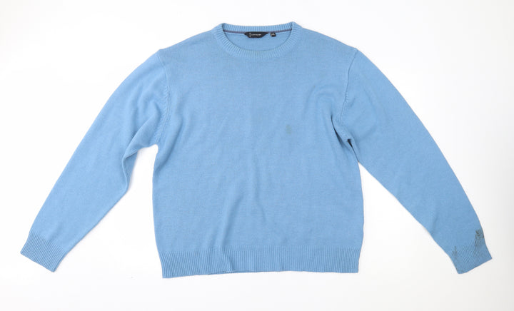 Cutting Edge Mens Blue Pullover Jumper Size 2XL