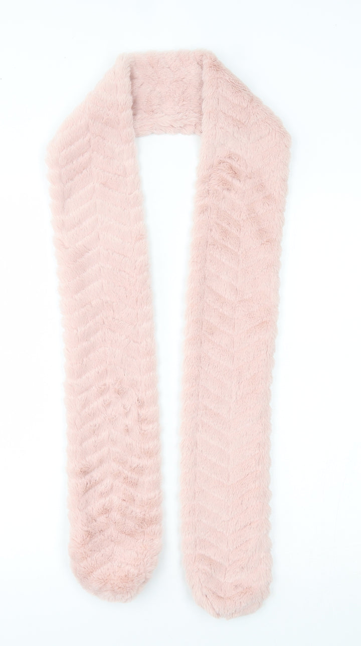 Preownr Womens Pink Scarf