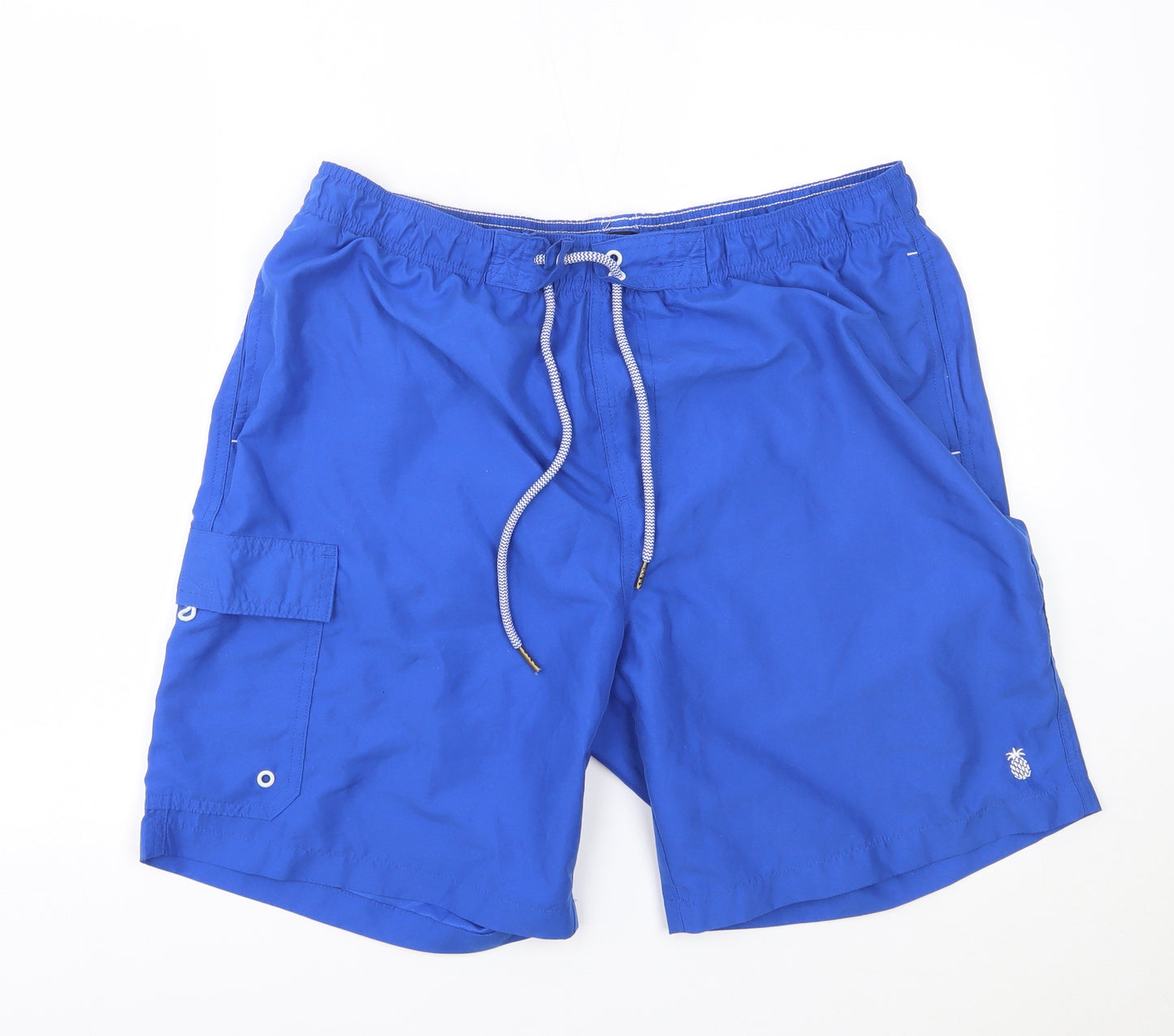 Peacocks Mens Blue   Bermuda Shorts Size XL - swim