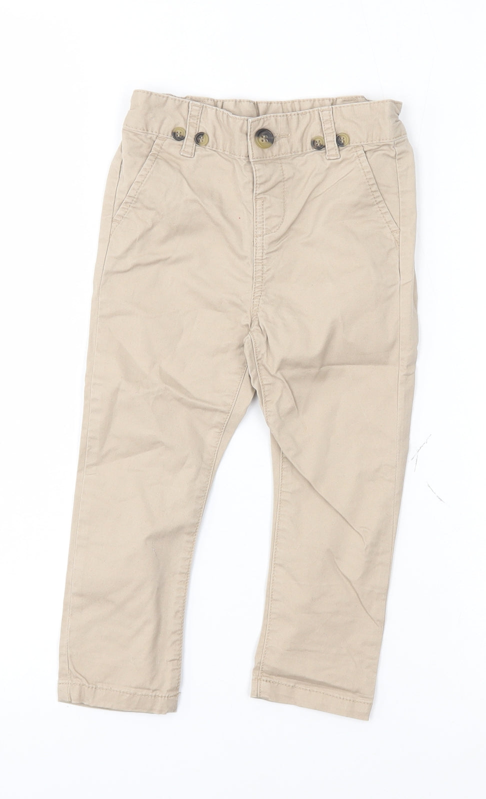 Matalan Baby Beige    Trousers Size 12-18 Months