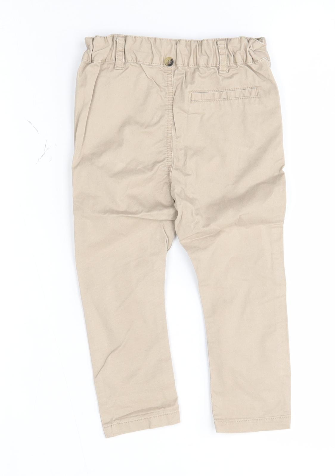 Matalan Baby Beige    Trousers Size 12-18 Months
