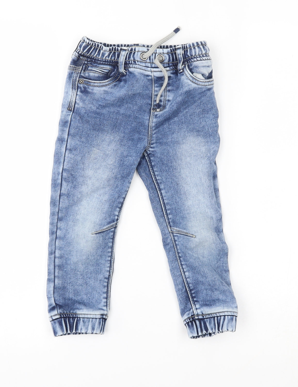 TU Boys Blue   Straight Jeans Size 2-3 Years - jogger style