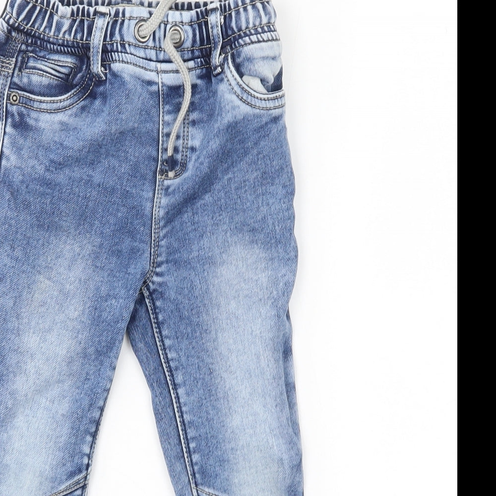 TU Boys Blue   Straight Jeans Size 2-3 Years - jogger style