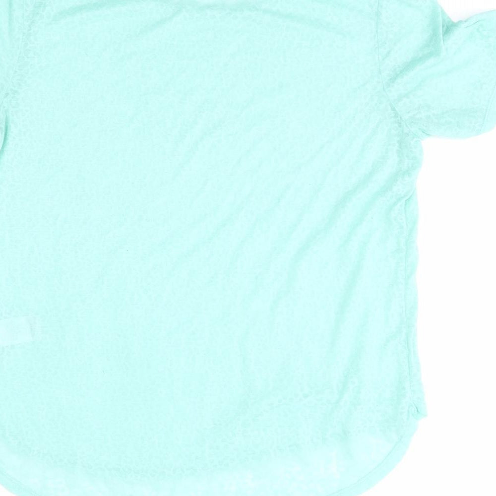 F&F Womens Blue   Basic T-Shirt Size 10  -