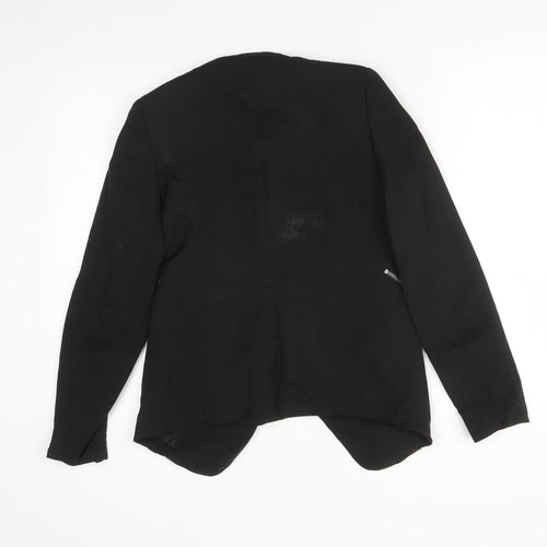 DIFFUSE Womens Black   Jacket Blazer Size 8
