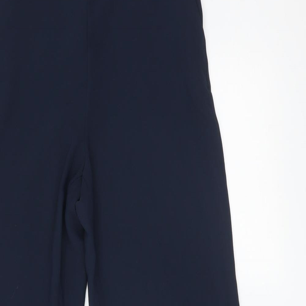 H&M Womens Blue   Trousers  Size 6 L31 in