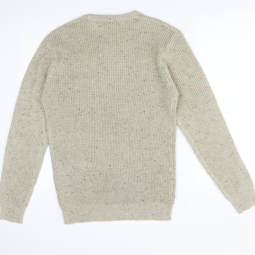 Cedar Wood State Mens Beige   Pullover Sweatshirt Size XS