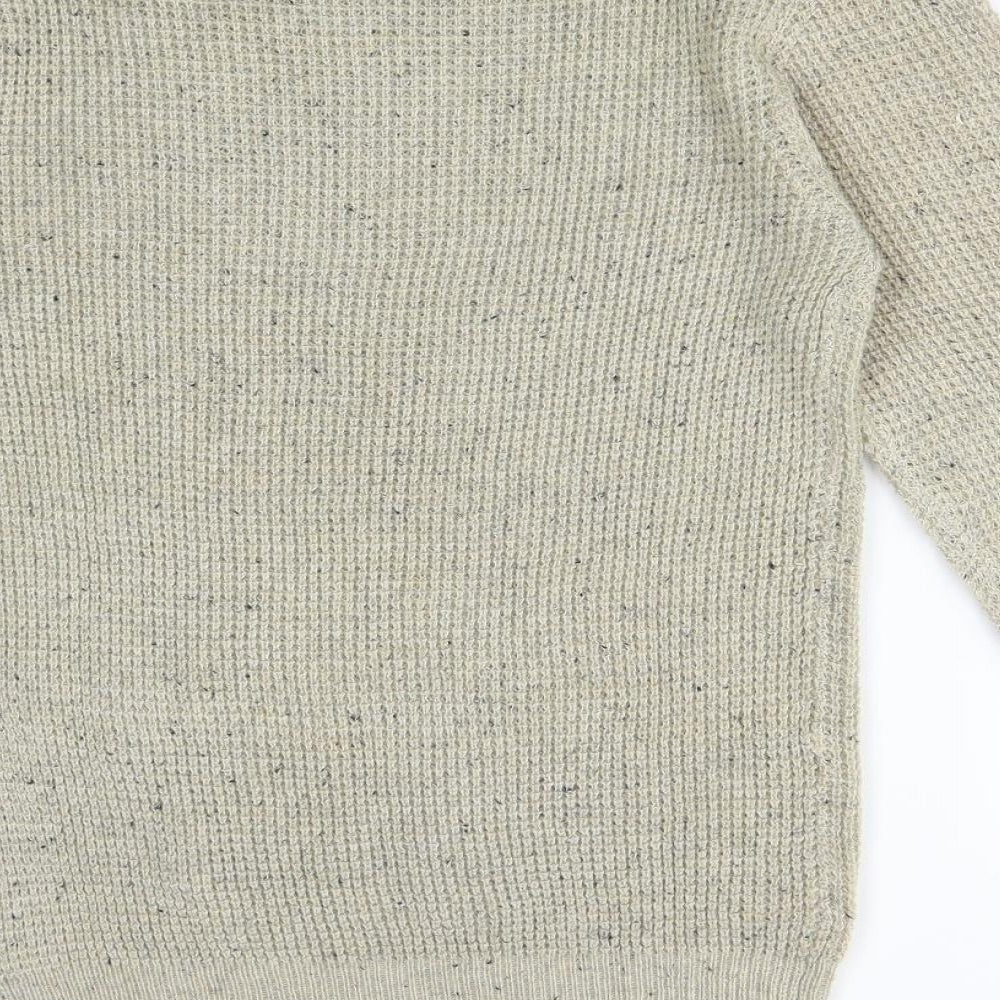 Cedar Wood State Mens Beige   Pullover Sweatshirt Size XS