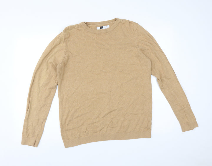 Topman Mens Brown   Pullover Sweatshirt Size M