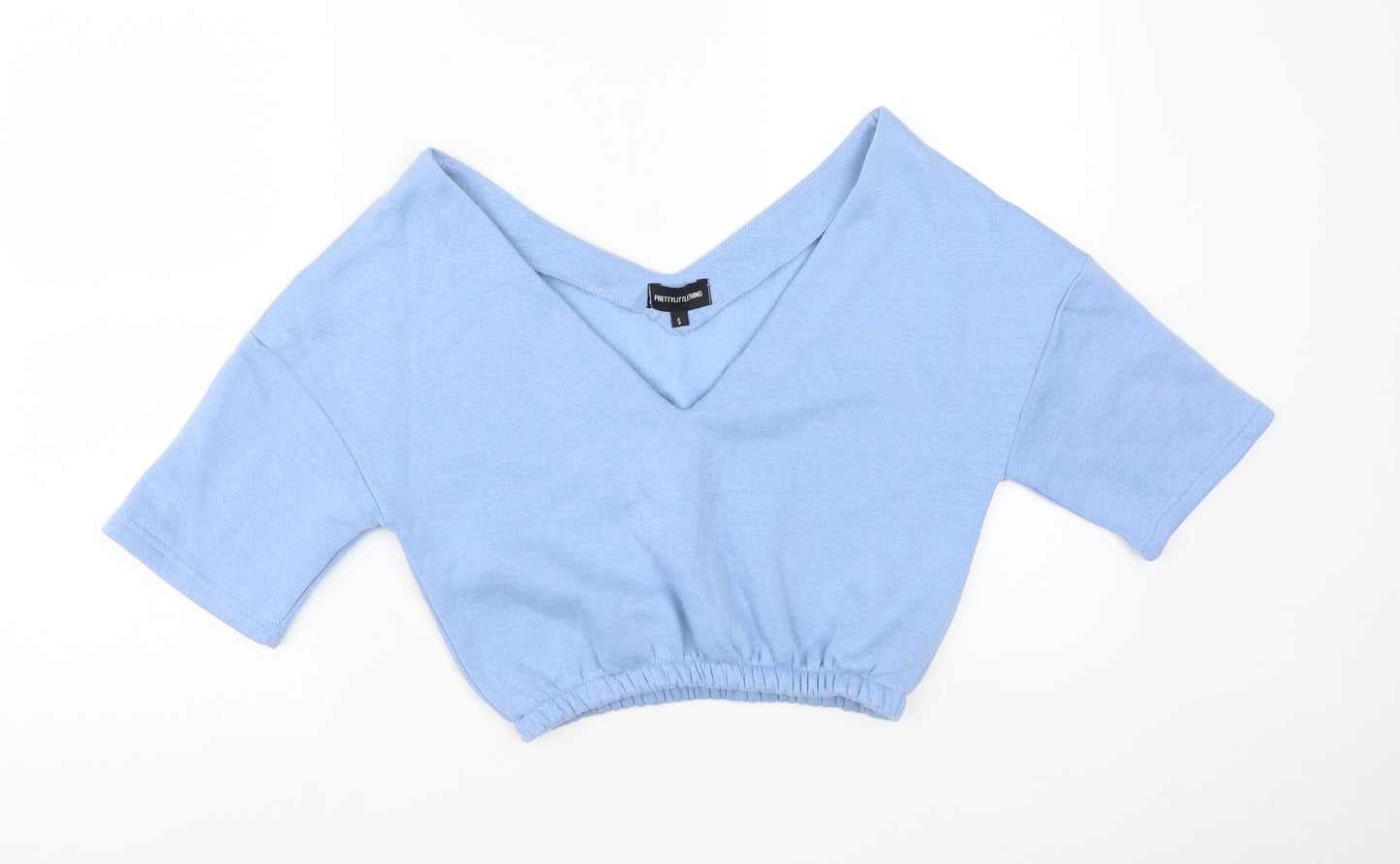 PRETTYLITTLETHING Womens Blue   Pullover Jumper Size S
