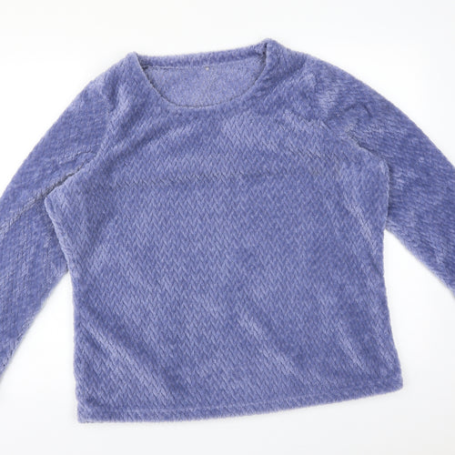 George Womens Purple Striped  Pullover Jumper Size 14