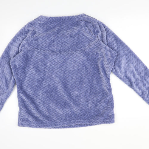 George Womens Purple Striped  Pullover Jumper Size 14