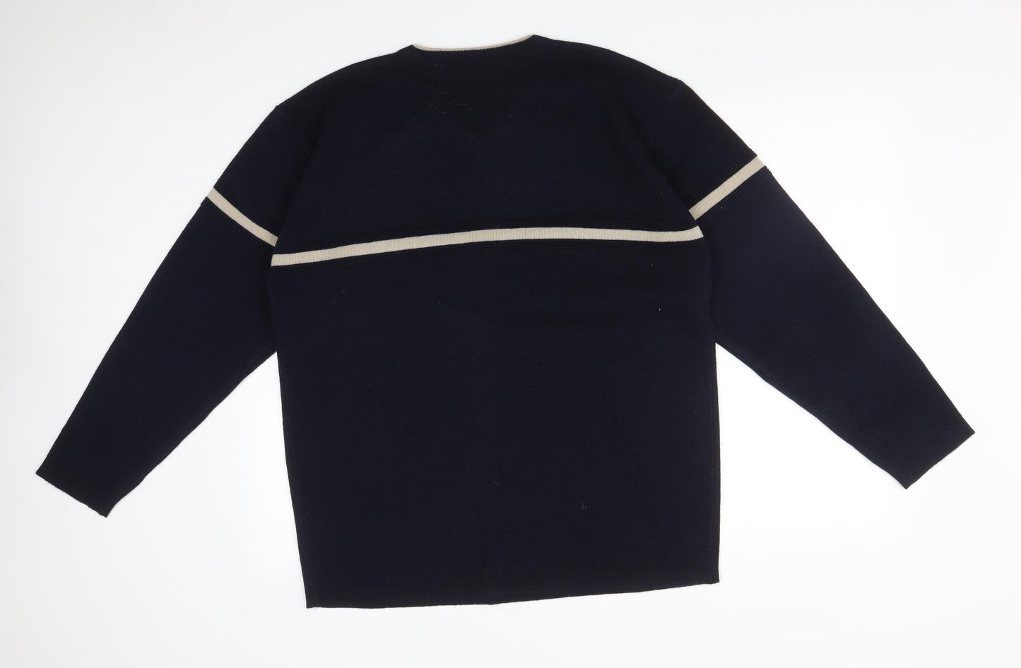 Cutting Edge Mens Blue   Pullover Sweatshirt Size L