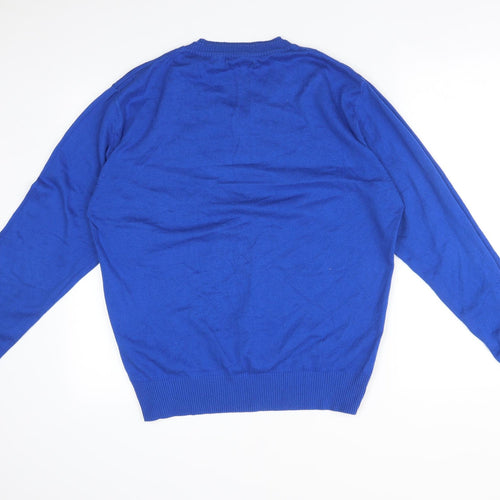 Henleys Mens Blue   Pullover Sweatshirt Size S