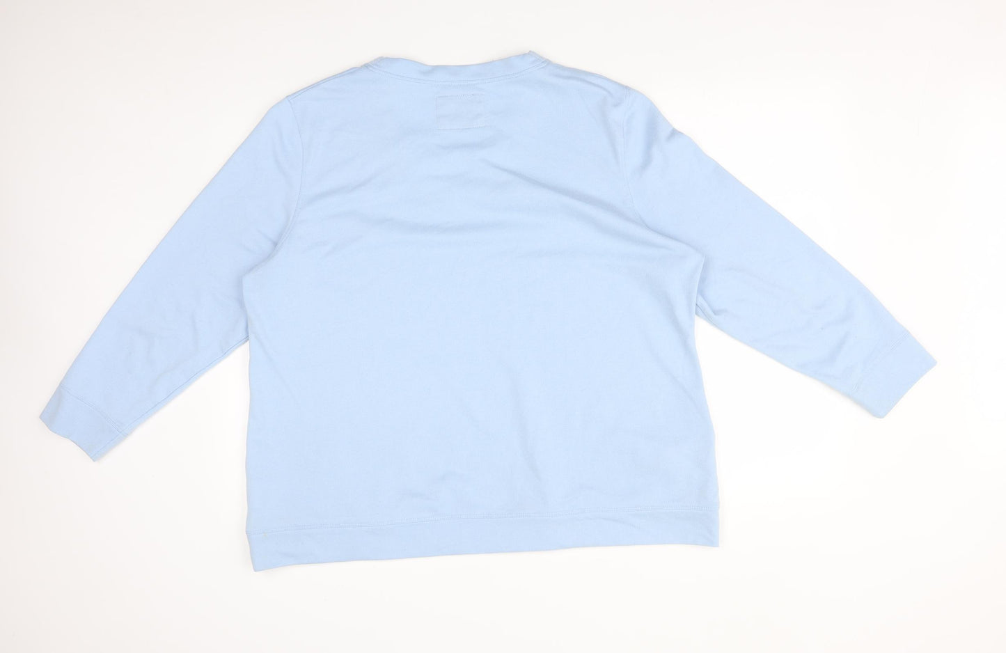 ALICE COLLINS Womens Blue   Pullover Sweatshirt Size 20