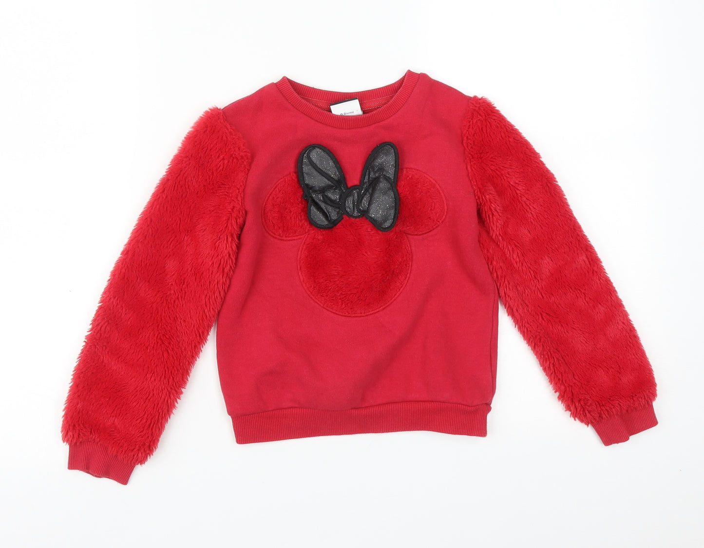 George Girls Red   Pullover Sweatshirt Size 5-6 Years  - MINNIE MOUSE