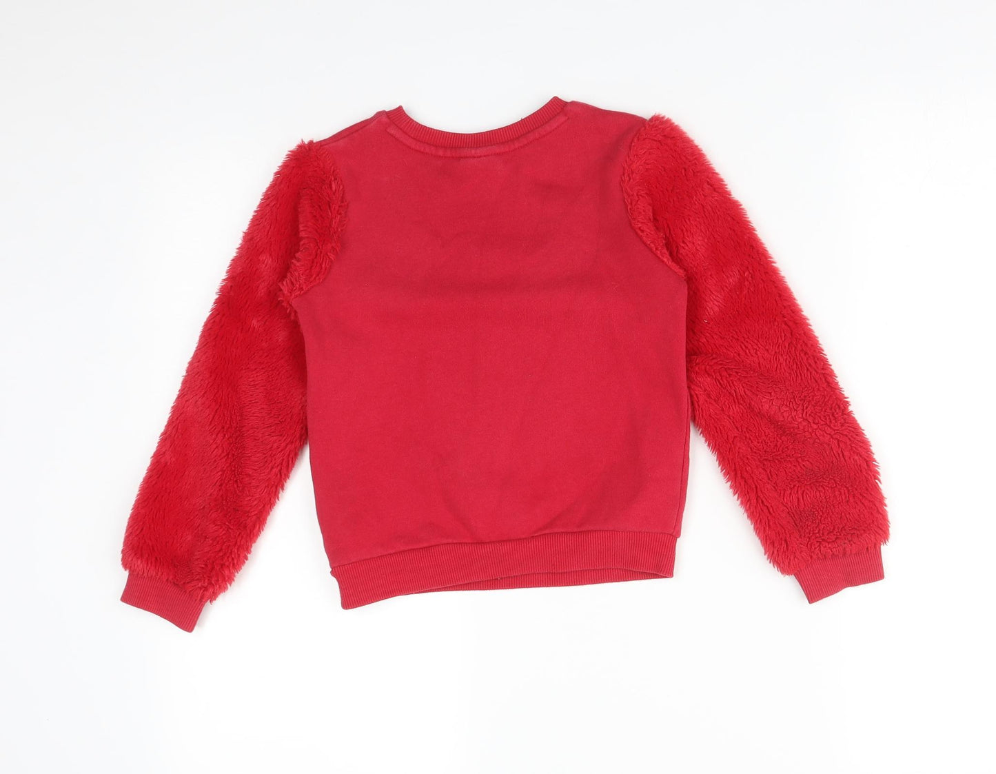 George Girls Red   Pullover Sweatshirt Size 5-6 Years  - MINNIE MOUSE