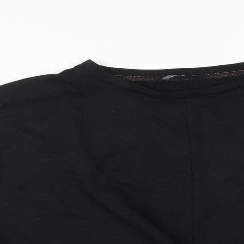 George Womens Black   Pullover Sweatshirt Size M