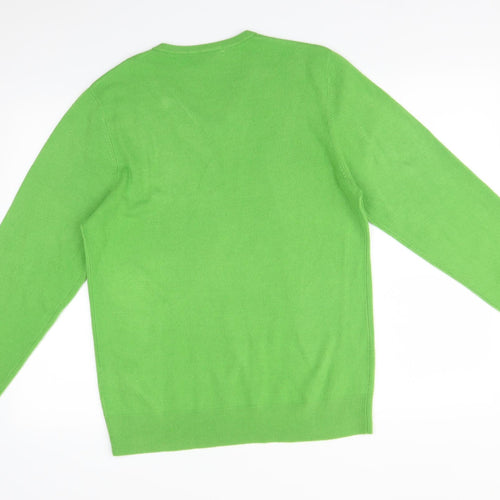 M&S Mens Green   Pullover Sweatshirt Size M