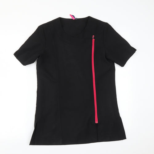 Premier Womens Black   Tunic T-Shirt Size 10