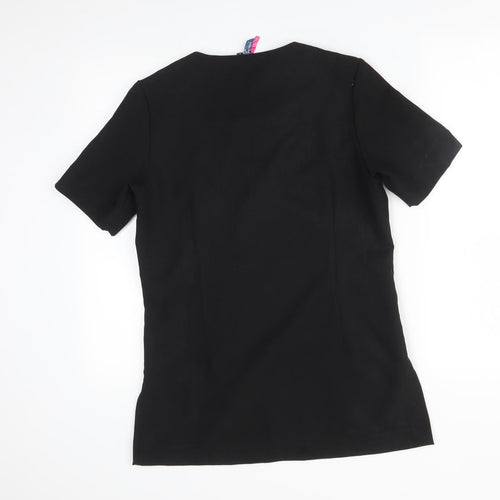 Premier Womens Black   Tunic T-Shirt Size 10