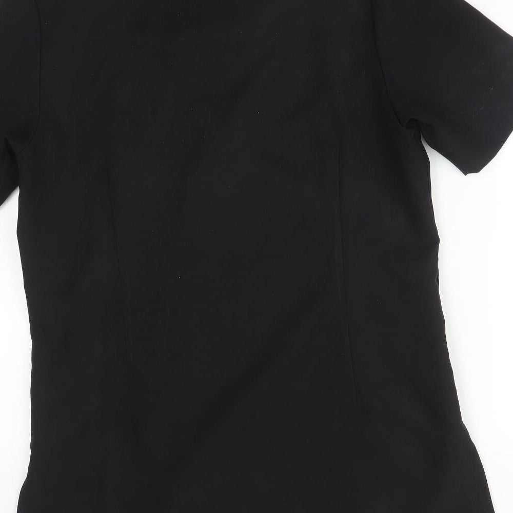 Premier Womens Black   Tunic T-Shirt Size 10