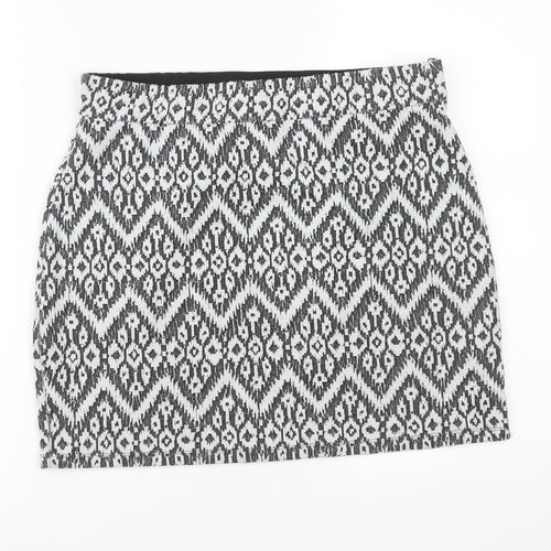 ESMARA Womens Multicoloured Argyle/Diamond  Straight & Pencil Skirt Size M