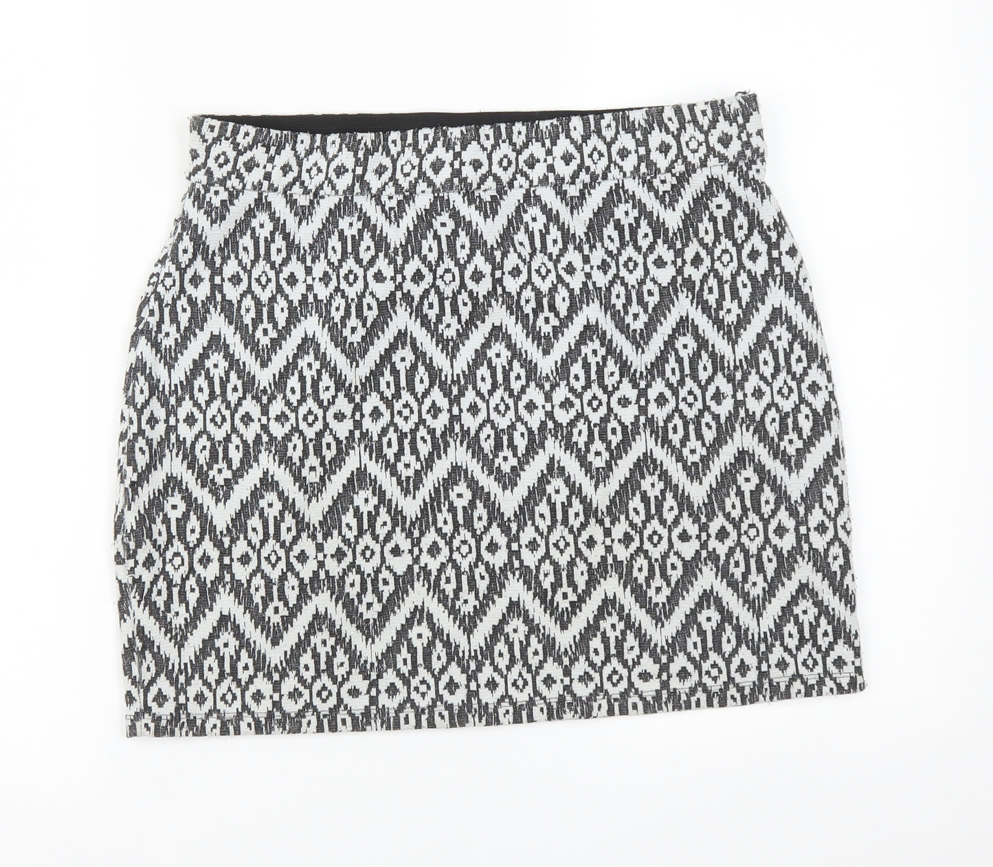 ESMARA Womens Multicoloured Argyle/Diamond  Straight & Pencil Skirt Size M